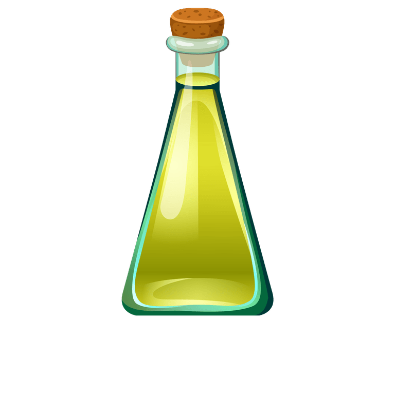 bottles with vegetable oils for kitchens, healthy cooking, and natural wellness