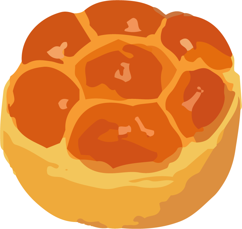 bread art drawing with watercolor vector