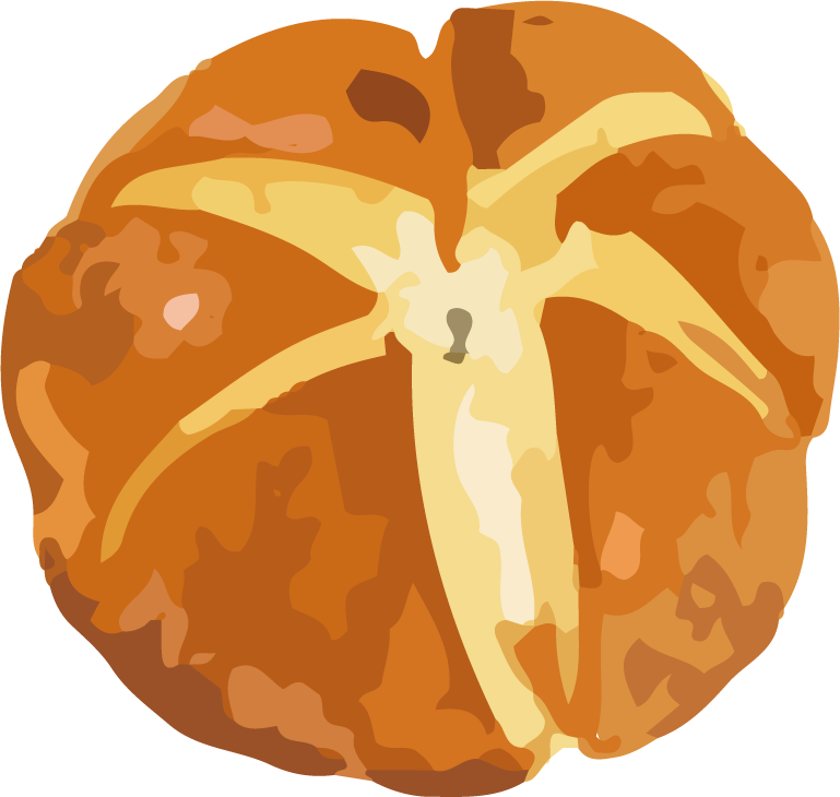 bread art drawing with watercolor vector
