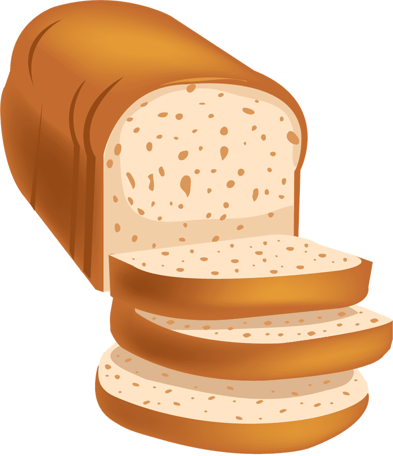 bread slices food pyramid