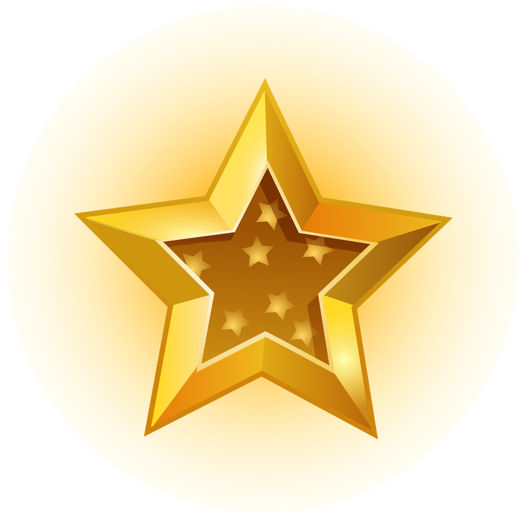 bright star bright stars shining symbol for achievements and excellence in awards