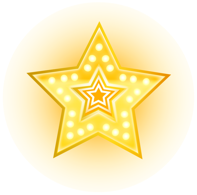 bright star bright stars shining in a radiant golden glow for celebration or events