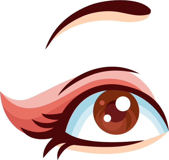 brown eye makeup mascara glamour eye