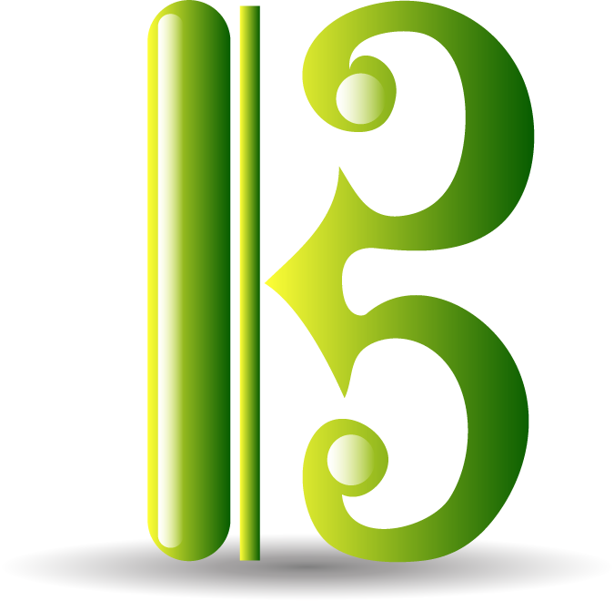bubble icon series musical notes in vibrant green for creative music applications