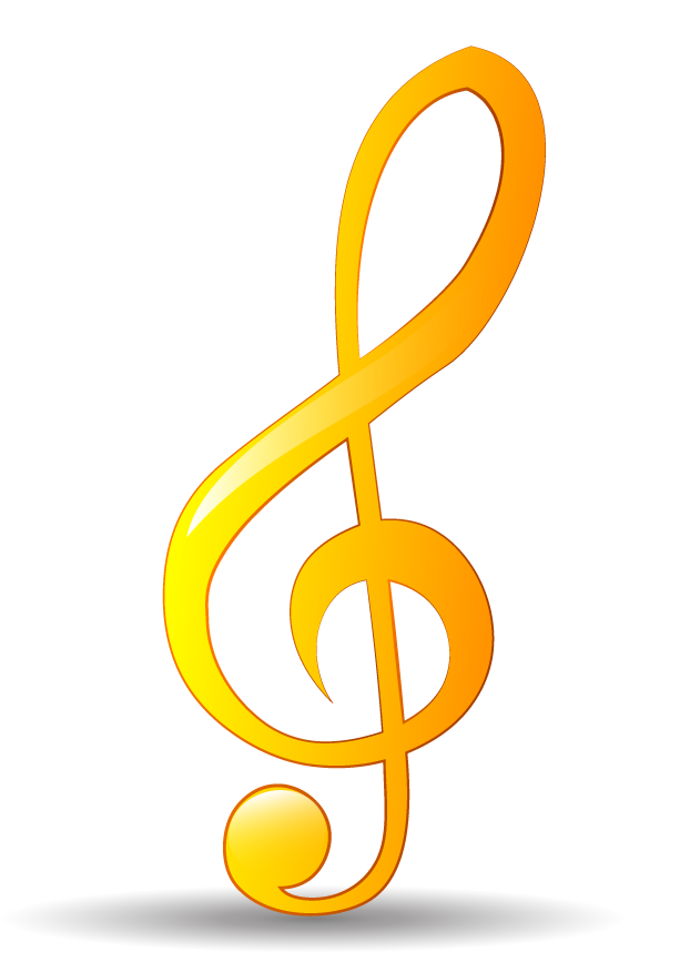bubble icon series musical notes in vibrant yellow for music applications and themes