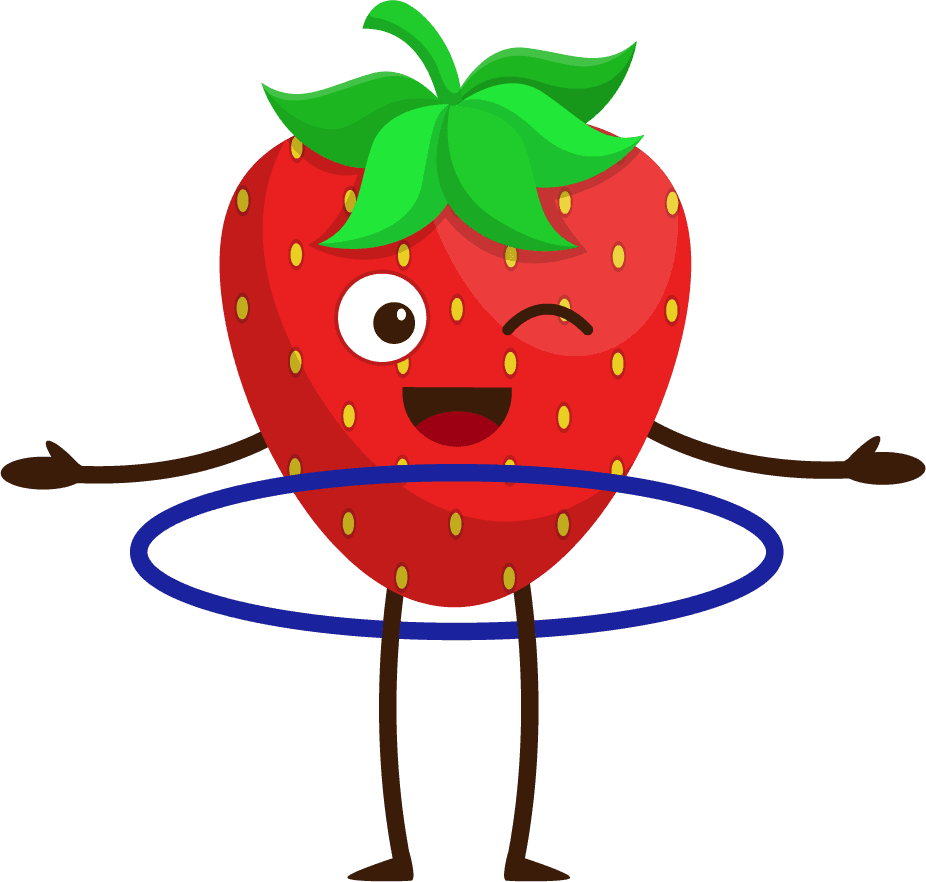 bundle fruit cartoon mascot vector with playful characters for fun branding and marketing