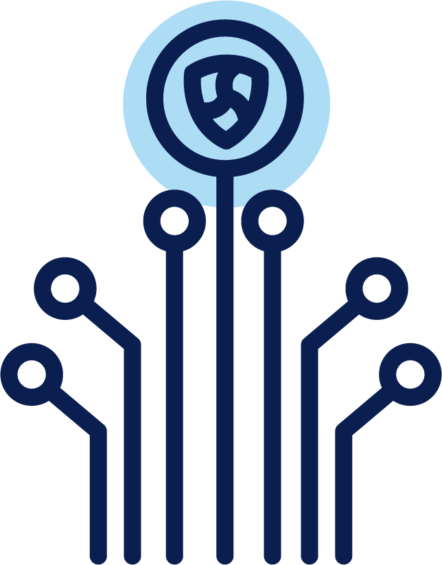 bundle of crypto currency icons line style
