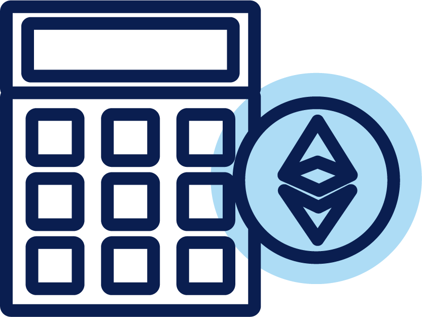 bundle of crypto currency icons line style