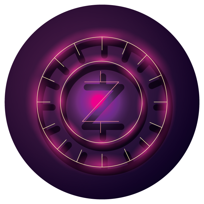 bundle of crypto currency icons neon style
