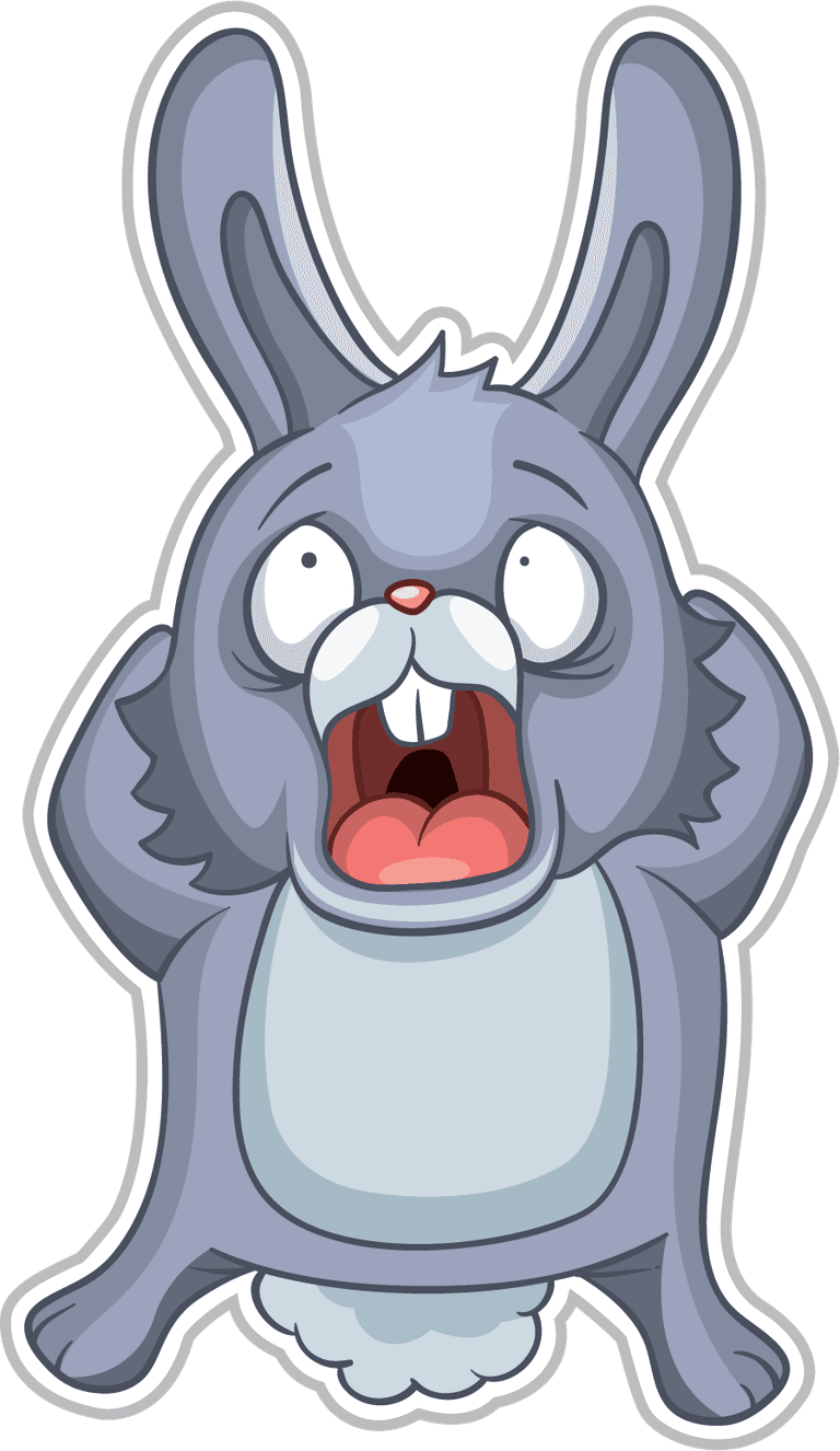 bunnies easter rabbit character with expressive features for festive celebration fun