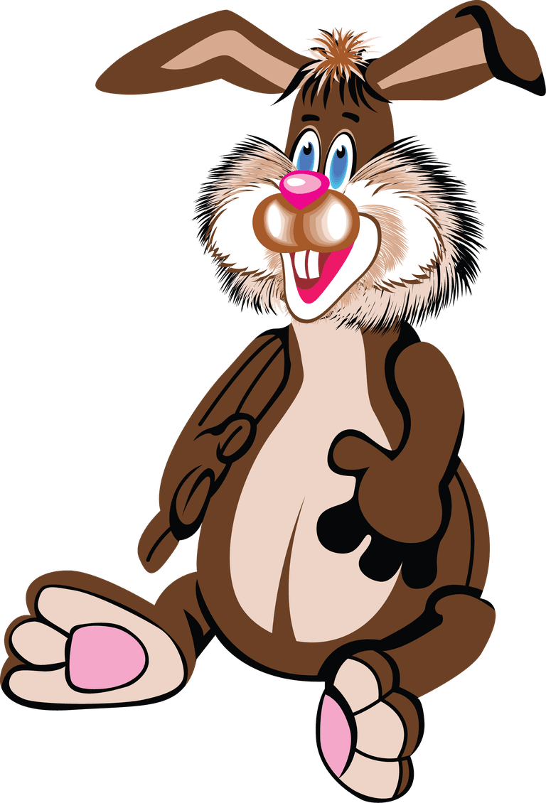 bunnies easter rabbit character for playful spring celebrations and festive designs