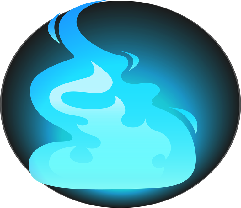 burning blue fire frames borders flame