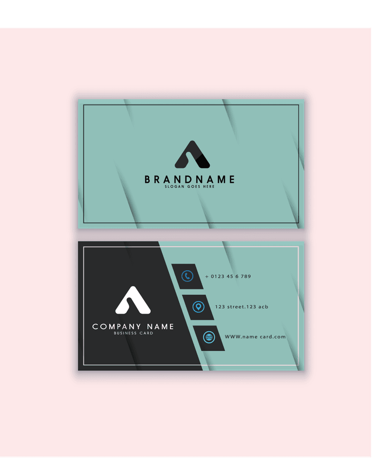 business card patterns and textures with modern aesthetic for stylish branding needs