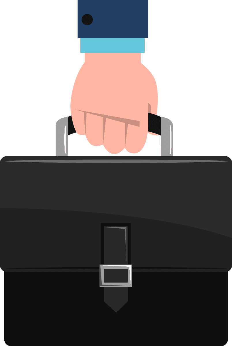 business hands icons flat representing professionalism and success in corporate environments