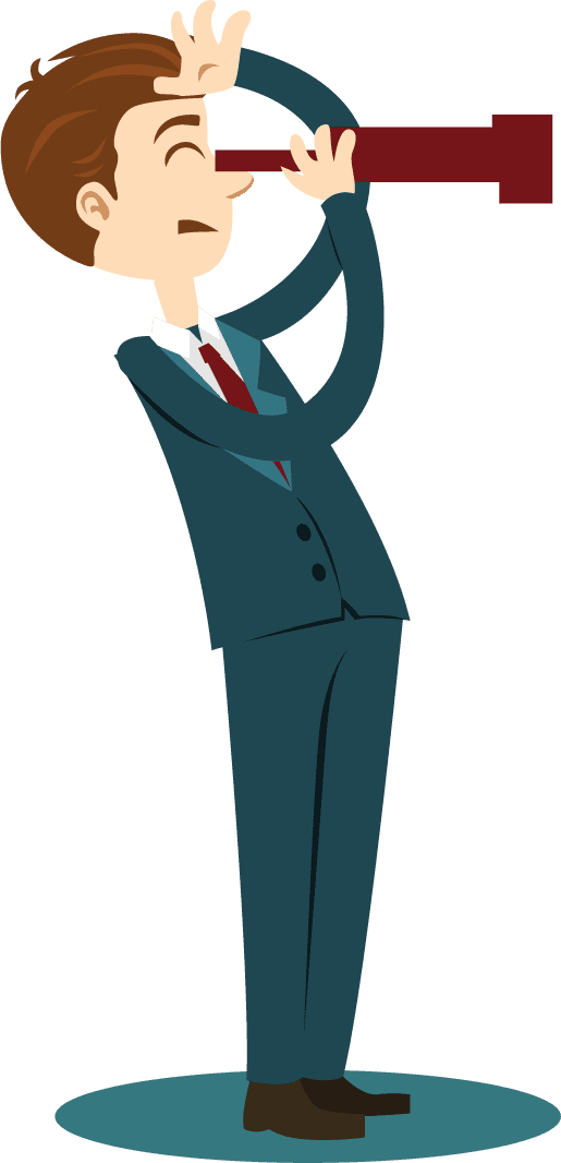 business icons with businessman gestures illustration