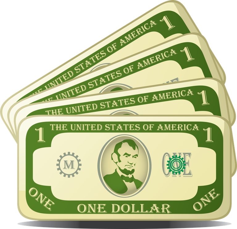 business web icons vector for financial transactions featuring dollar bills and money symbols