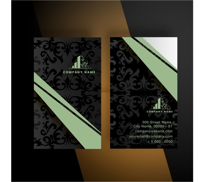 elegant business card patterns and textures with sophisticated stripes and intricate details