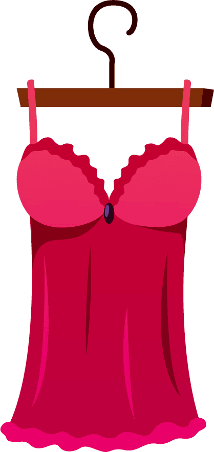 bvd lingerie store element illustration