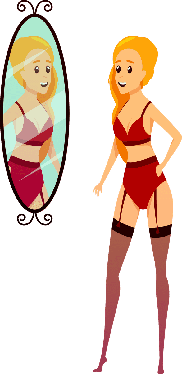 bvd lingerie store element illustration