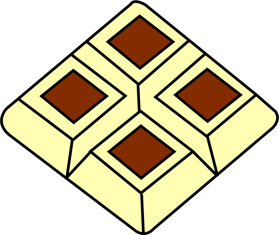 cacao products elements colored objects for delicious desserts and chocolate creations