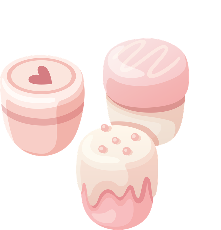 cake ice cream and cake vectors