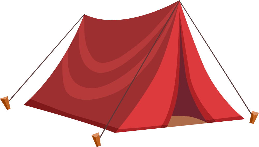 camp camping scouting elements set