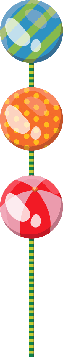 candies icons colorful shapes decor for fun party themes and vibrant celebrations