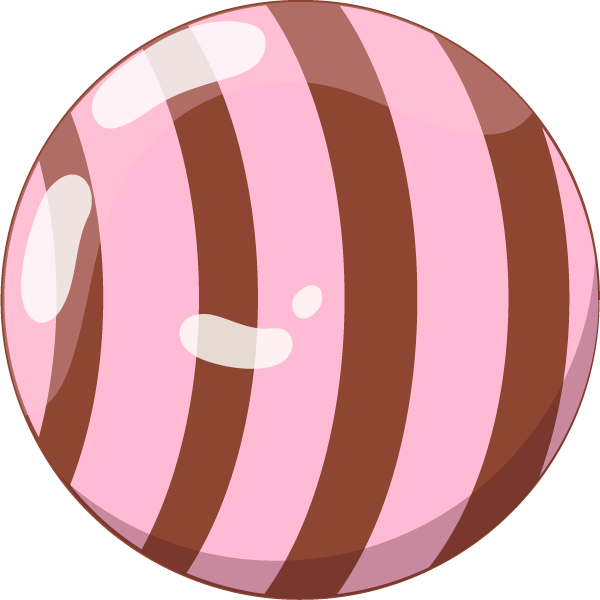 candies icons colorful shapes decor for sweet-themed parties and celebrations