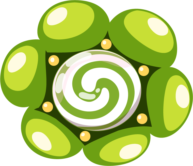 candies icons colorful shapes decor for playful parties and festive occasions
