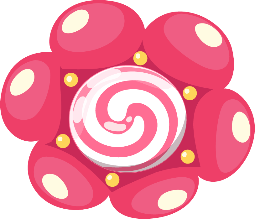 candies icons colorful shapes decor for playful designs and sweet celebrations