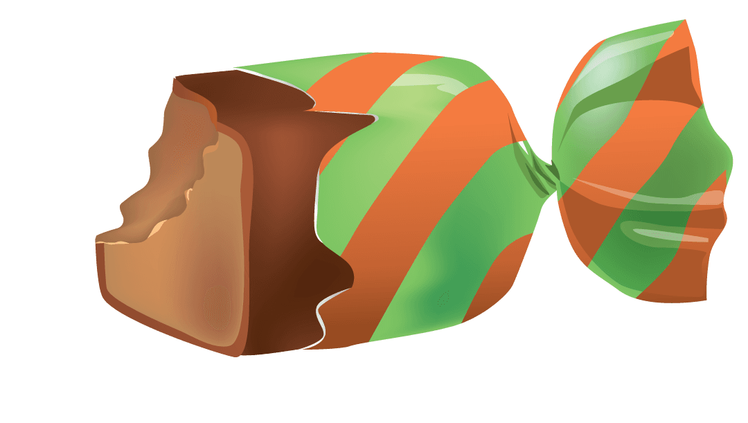 candy amusing tooth vector for playful illustrations and fun branding projects
