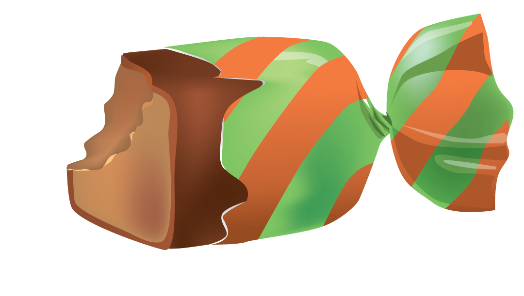 candy amusing tooth vector for playful illustrations and fun branding projects