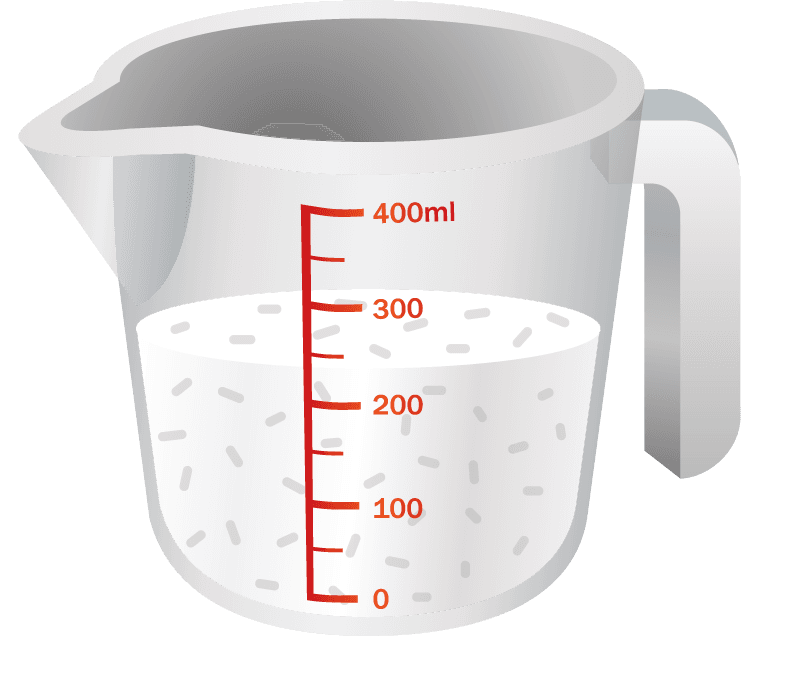 capacity measuring vessel food kitchen icons vector