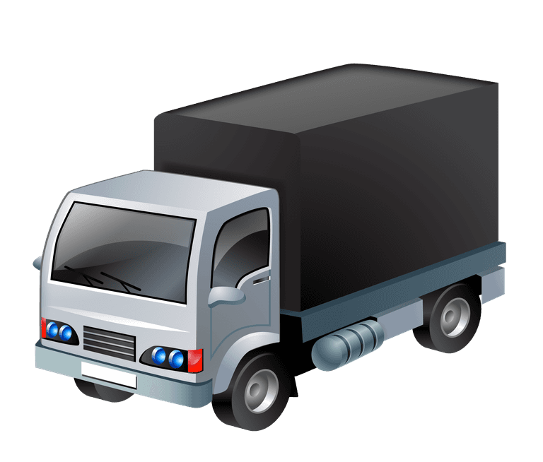 car iconsland transport icons for delivery and logistics applications