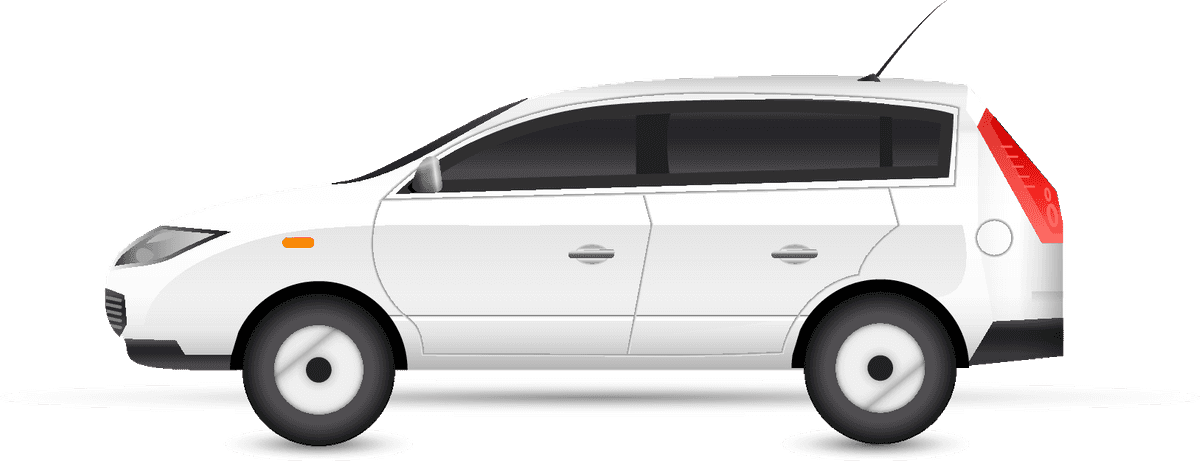car realistic transport icons set featuring modern vehicles for transportation applications