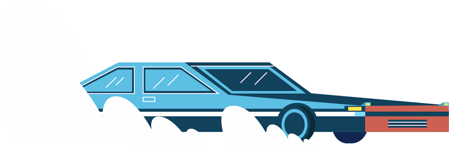 car vehicle icons colored classical sketch