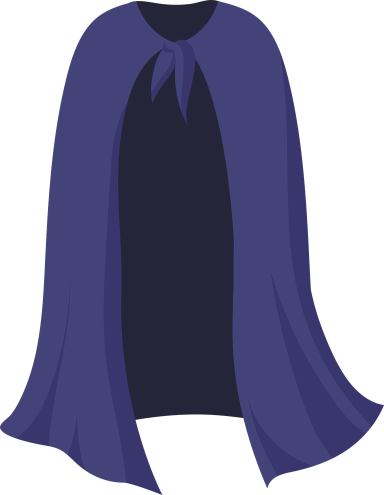 cartoon capes cloaks of magic characters 