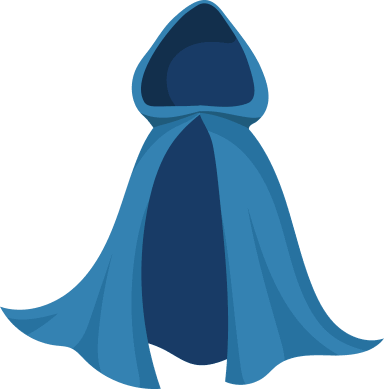 cartoon capes cloaks of magic characters 