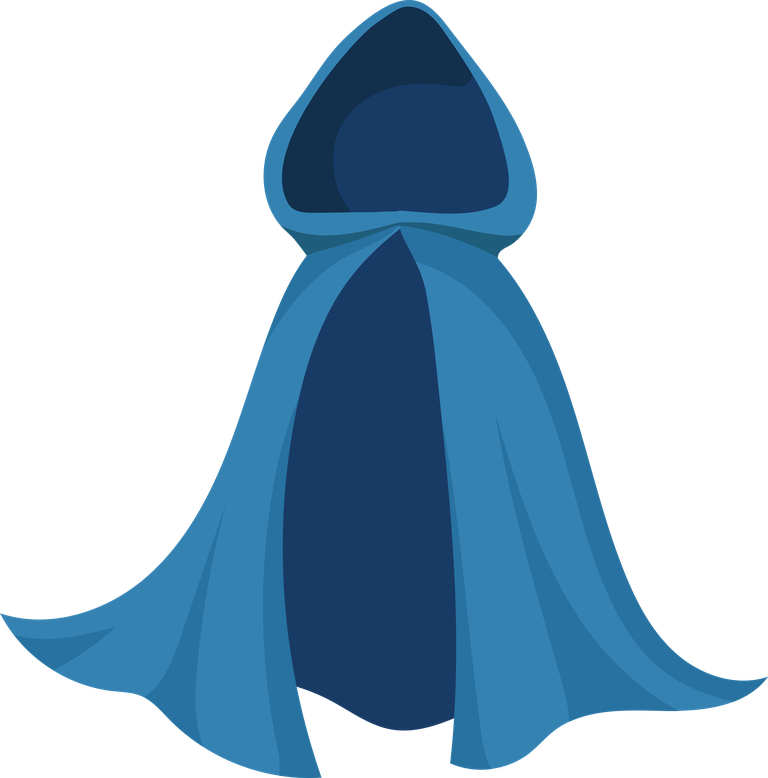 cartoon capes cloaks of magic characters 