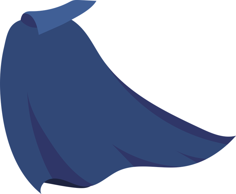 cartoon capes cloaks of magic characters 