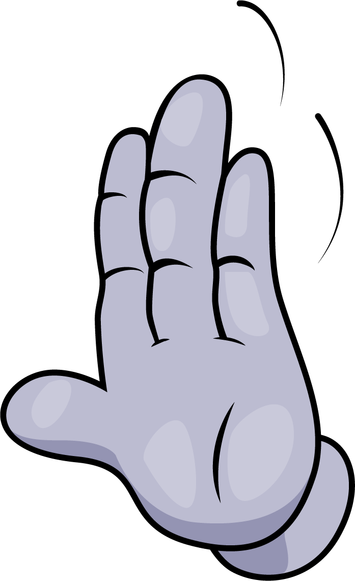 cartoon character hands gestures set for creative storytelling and animated presentations