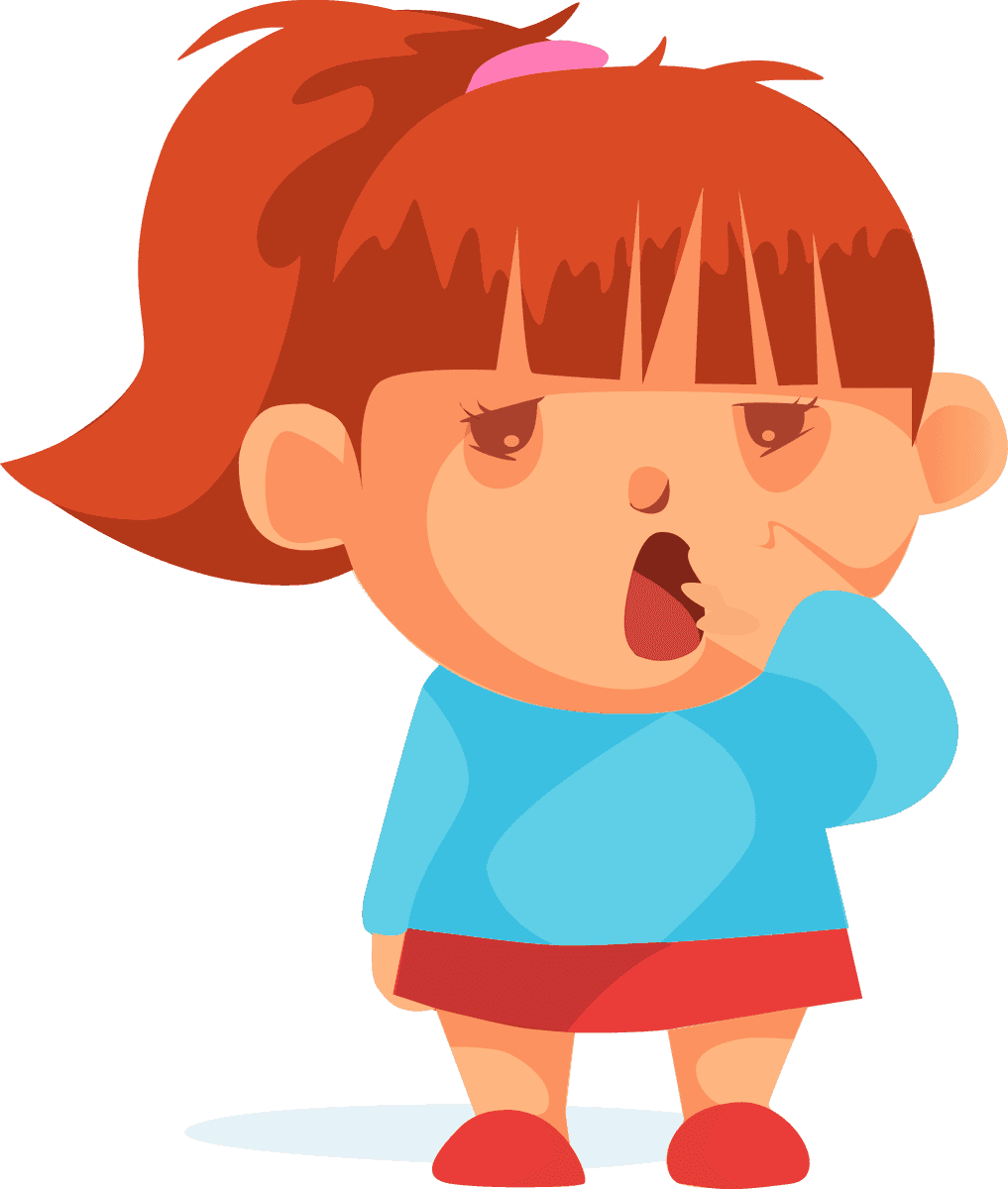 cartoon collection sick child figurines for playful medical education and entertainment