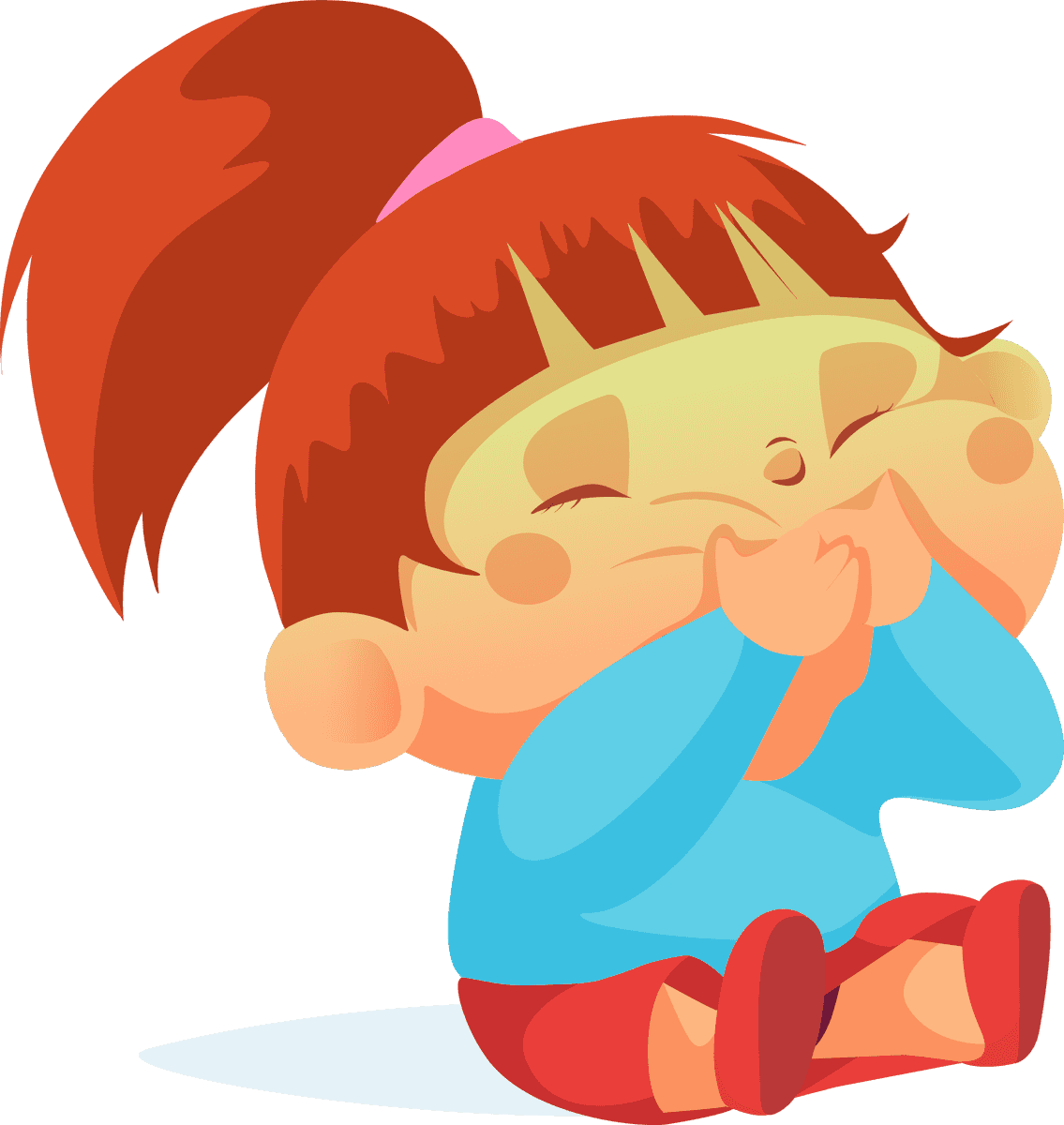 cartoon collection sick child figurines for playful therapies and child care settings