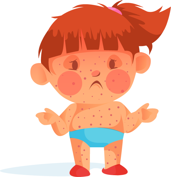 cartoon collection sick child figurines for educational and storytelling purposes