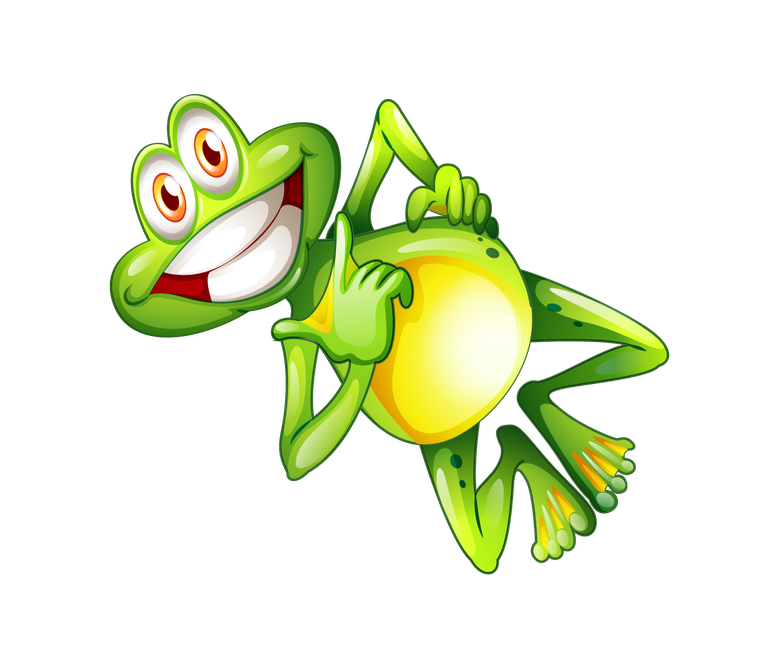 cartoon green frog frogs sign featuring a cheerful character for fun decoration