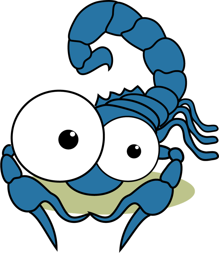 cartoon insect character with googly eye