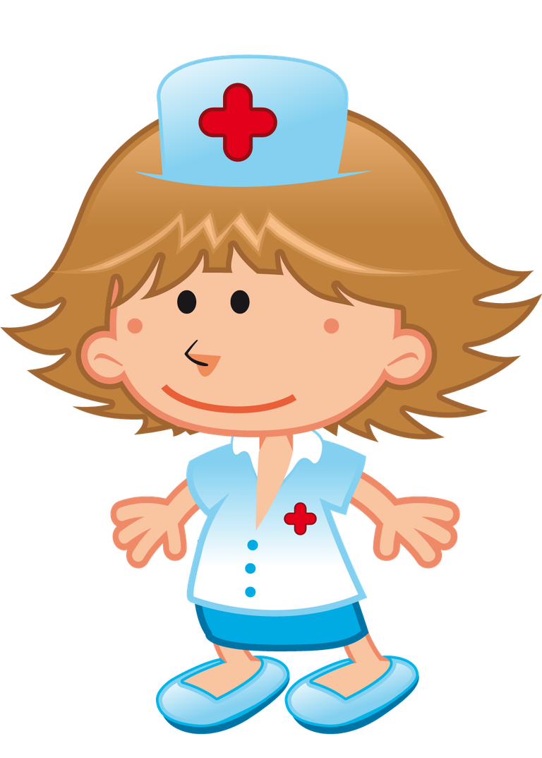 cartoon people cute characters in healthcare theme for playful illustrations