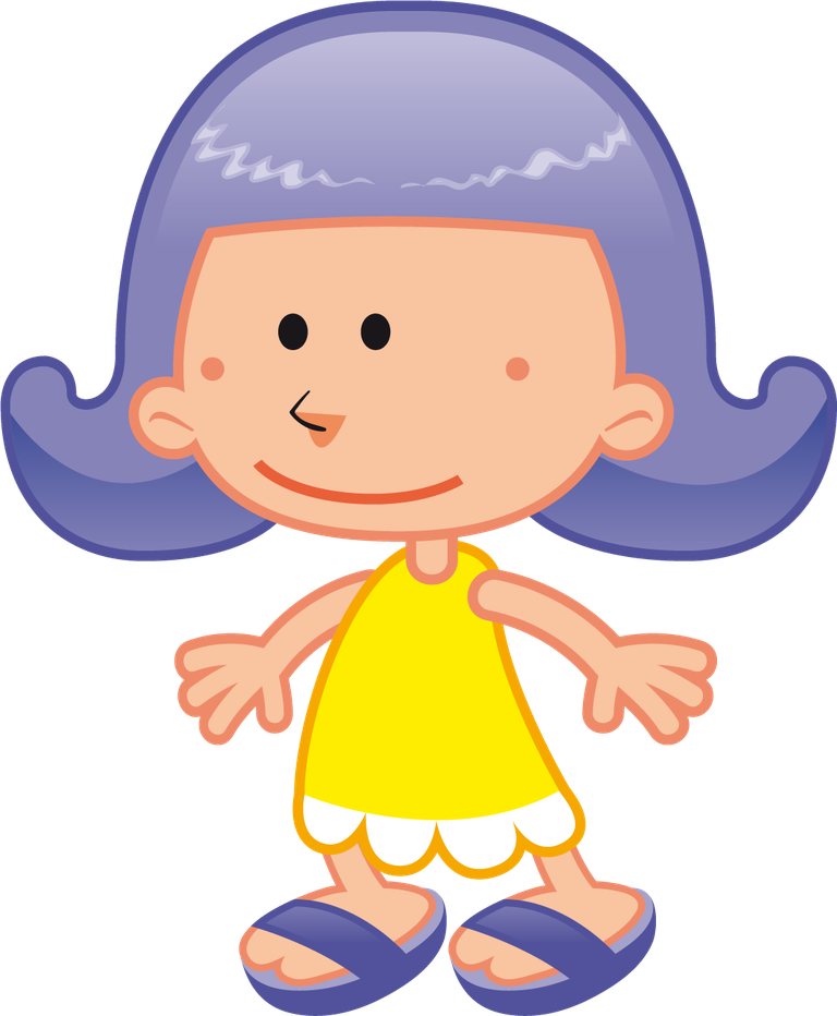 cartoon people cute characters in vibrant yellow attire perfect for children’s projects