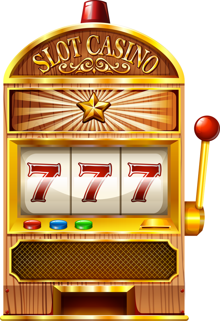 casino with cards and games illustration