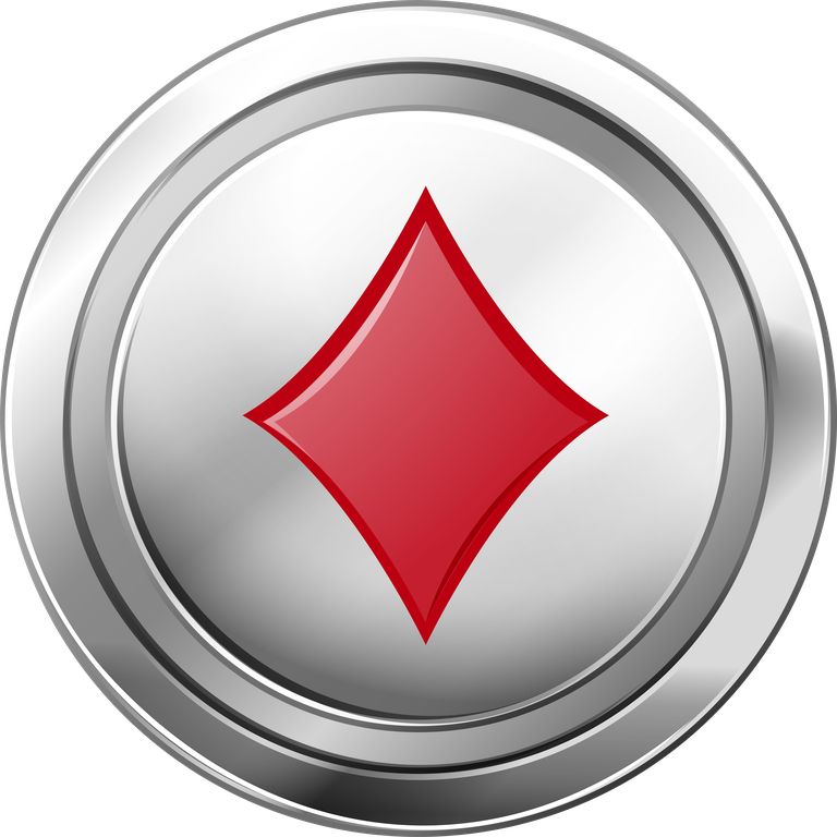 casino with tokens and cards illustration